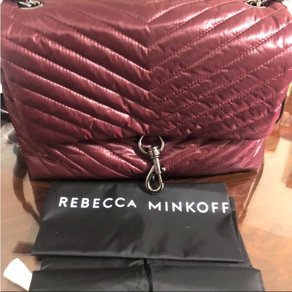 Rebecca Minkoff Handbags - Rebecca Minkoff’s latest garnet shoulder bag with Premium leather strapping